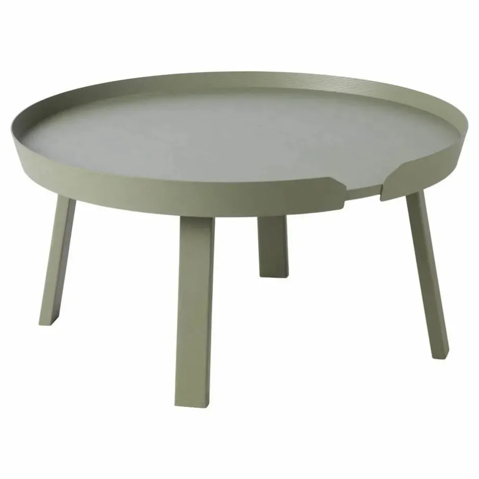 Outlet Muuto Table d'appoint Around coffee | Vert pâle