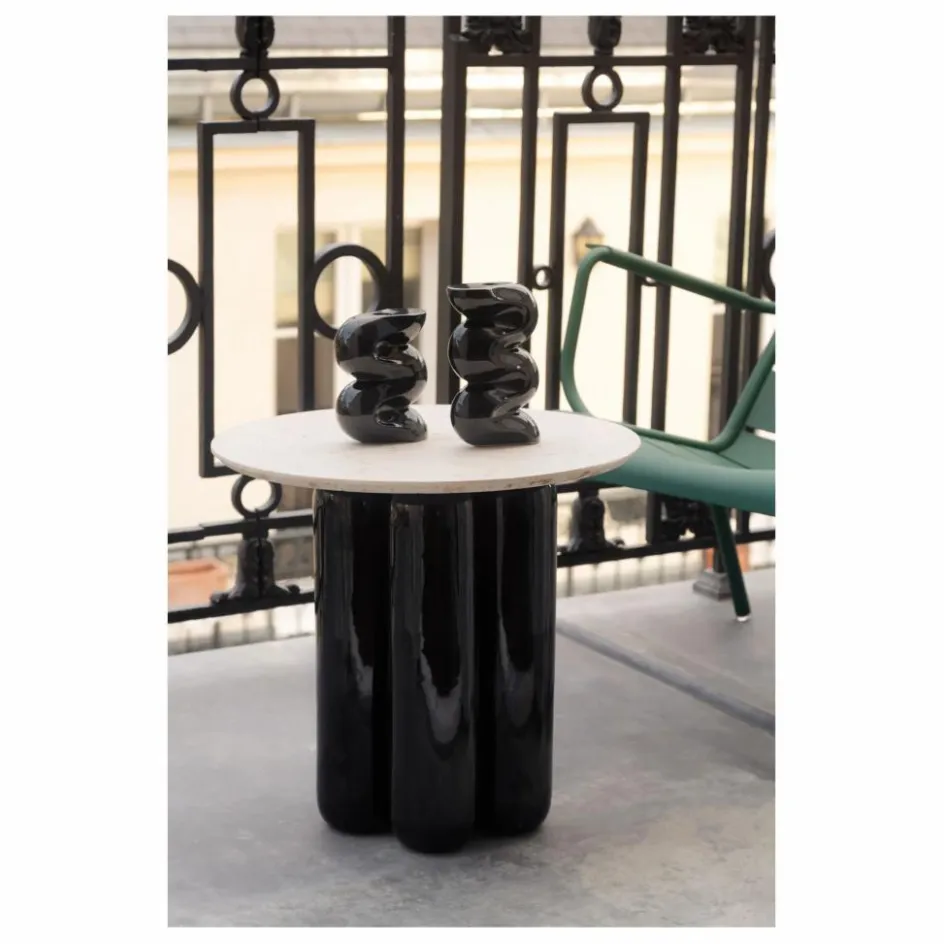 Discount Table d'appoint avec plateau en matière recyclée | Tables, Bureaux