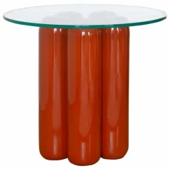 Clearance Table d'appoint avec plateau en verre | Tables, Bureaux