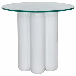 Cosin Table d'appoint avec plateau en verre || Tables, Bureaux