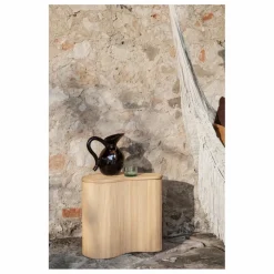 Ferm Living Table d'appoint de rangement Isola en rotin| Tables, Bureaux|Lits, Tables De Chevet
