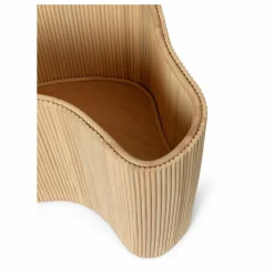 Ferm Living Table d'appoint de rangement Isola en rotin| Tables, Bureaux|Lits, Tables De Chevet