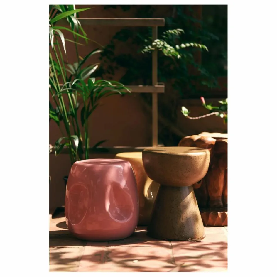 Hot HKliving Table d'appoint en céramique | Rose