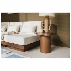 Clearance Gabrielle Paris Table d'appoint en finition | Noyer