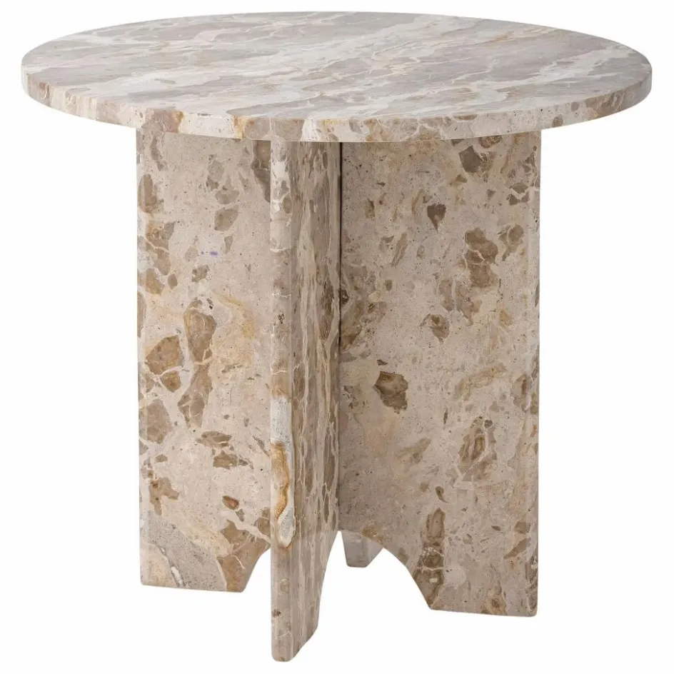 Bloomingville Table d'appoint Jasmia en marbre || Tables, Bureaux