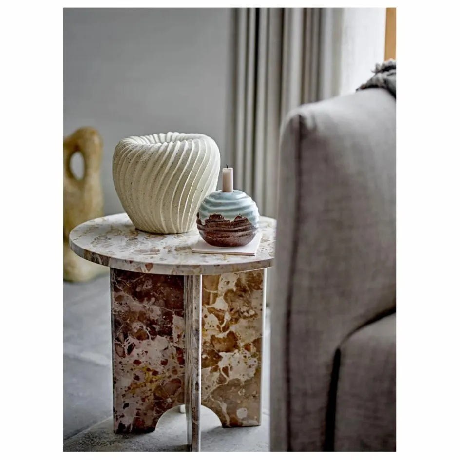 Bloomingville Table d'appoint Jasmia en marbre || Tables, Bureaux