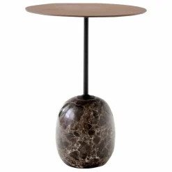 & Tradition Table d'appoint Lato LN8, plateau en| Tables, Bureaux