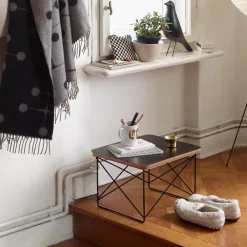 New Vitra Table d'appoint Occasional LTR - Piètement epoxy - Charles & Ray Eames | Blanc