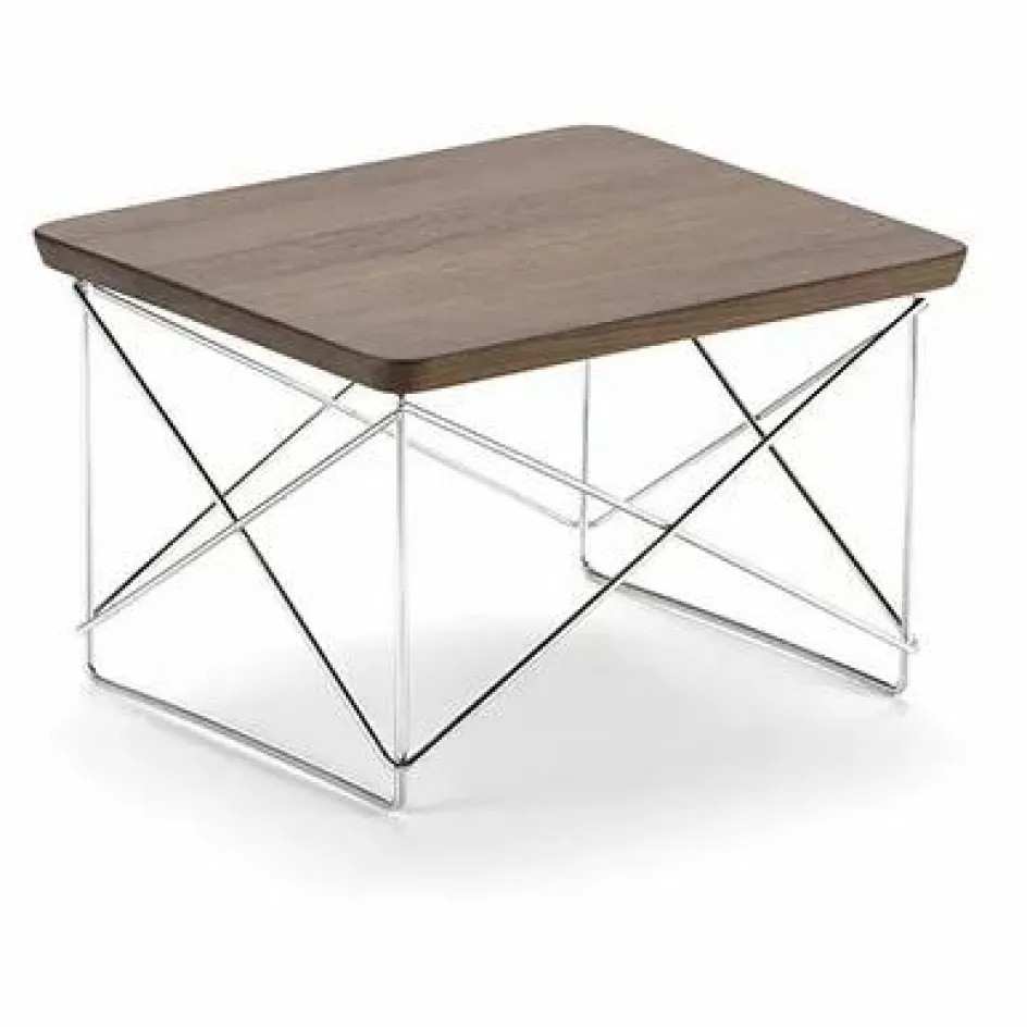 Vitra Table d'appoint Occasional LTR - Piétement chromé - Charles & Ray Eames || Tables, Bureaux