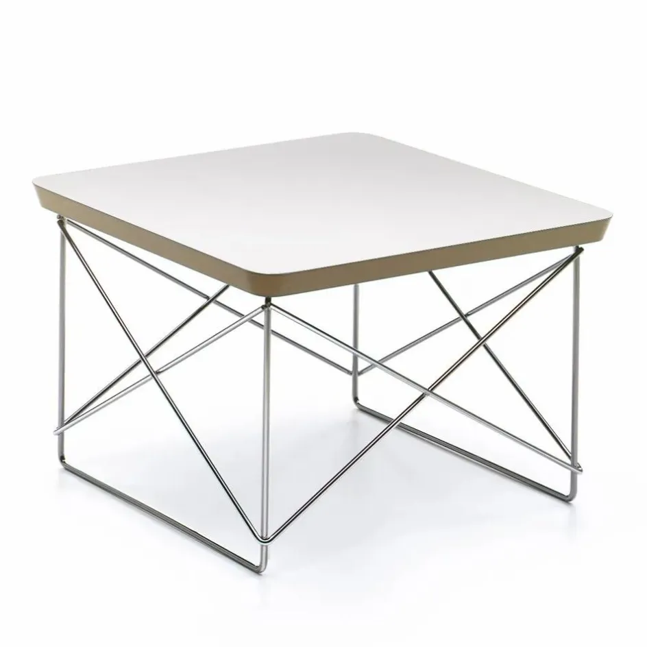 Outlet Table d'appoint Occasional LTR - Piétement chromé - Charles & Ray Eames | Tables, Bureaux