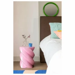 &Klevering Table d'appoint Pillar | Rose bonbon