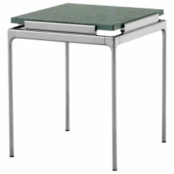 New & Tradition Table d'appoint Sett LN11, Luca Nichetto | Marbré vert