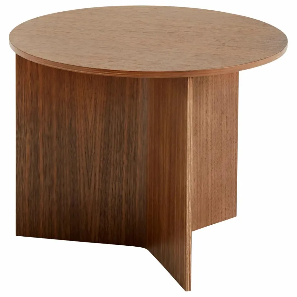 Hay Table d'appoint Slit ronde en bois || Tables, Bureaux