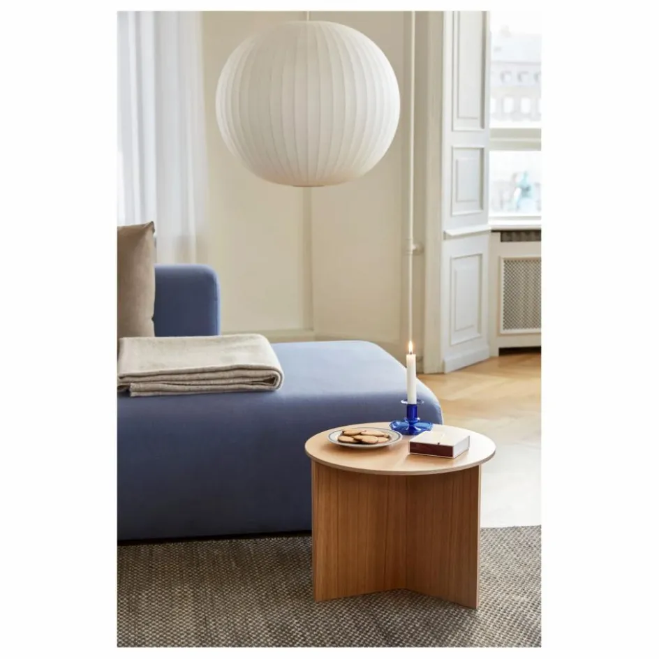 Discount Table d'appoint Slit ronde en bois | Tables, Bureaux