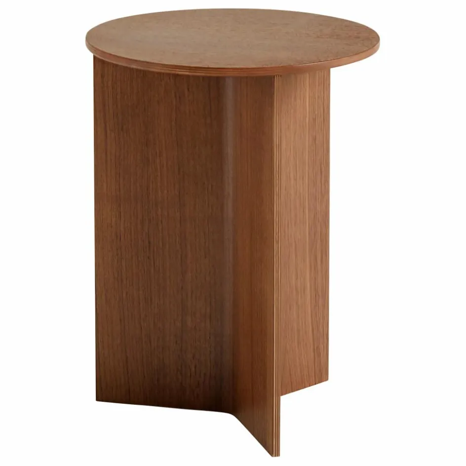 Hay Tables, Bureaux*Table d'appoint Slit ronde en bois |