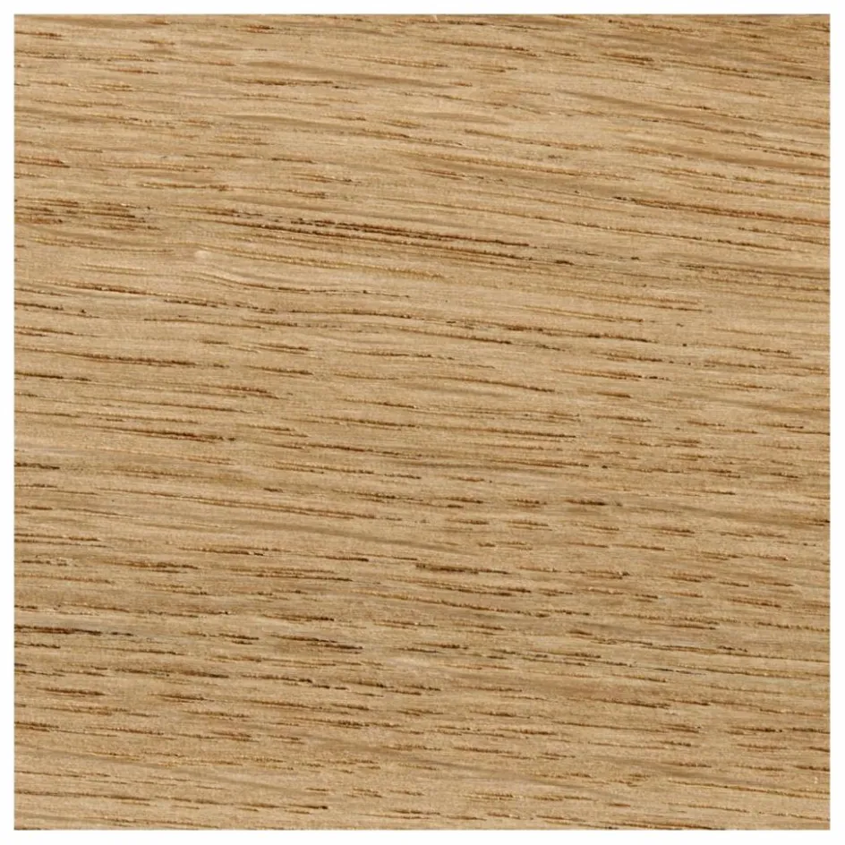 Hot Hay Table d'appoint Slit ronde en bois | Chêne