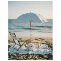 Clearance Business & Pleasure Co. Table de plage en teck Naturel