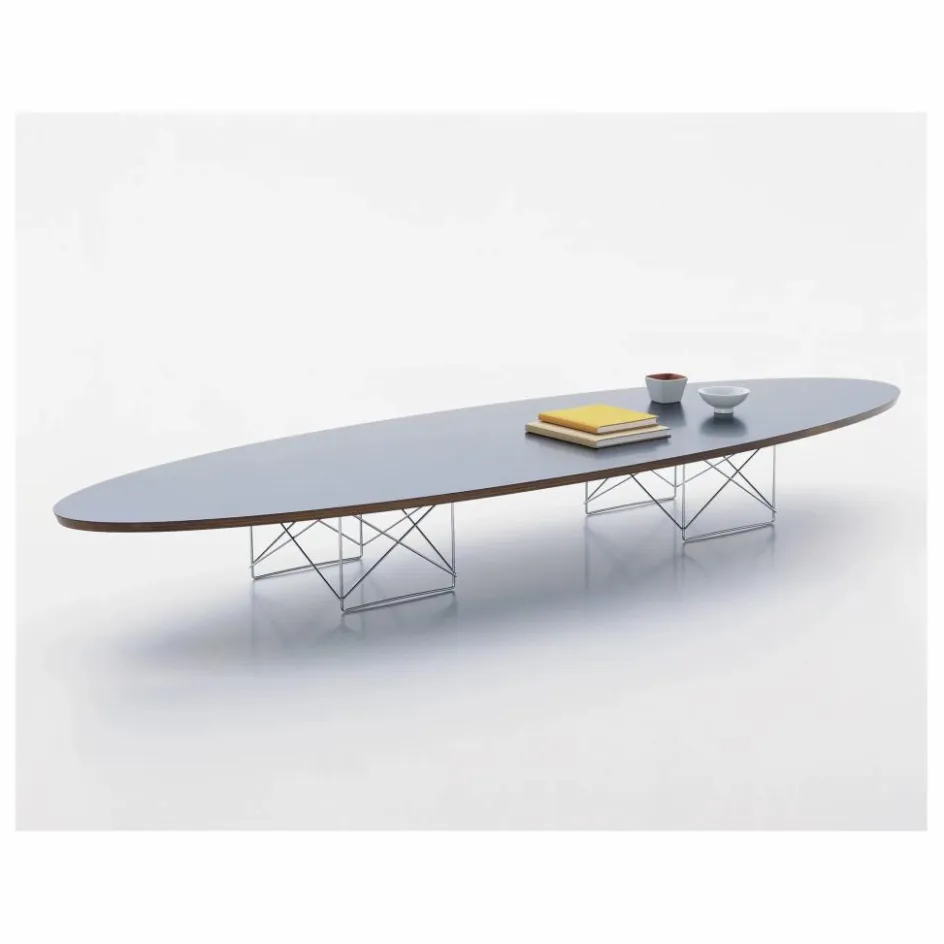 Discount Vitra Table Elliptical ETR - Charles & Ray Eames | Noir