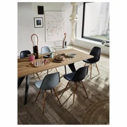 Vitra Tables, Bureaux*Table EM - piètement noir - Jean Prouvé |