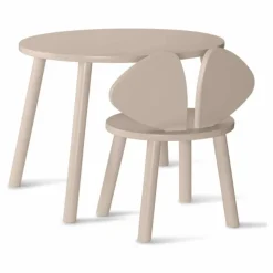 Nofred Table et chaise Souris en bouleau ||Enfant Bureaux, Tables Enfant
