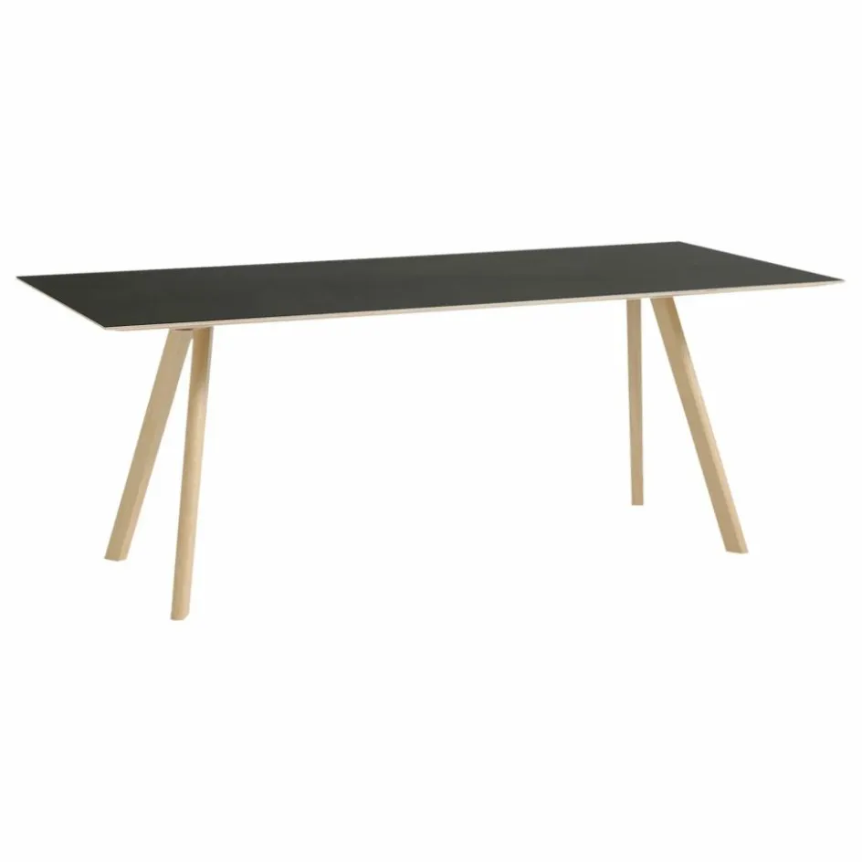 Hay Table laquée CPH30, pietement en chêne || Tables, Bureaux