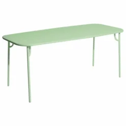 Sale Petite friture Table rectangulaire Week-end | Vert pâle