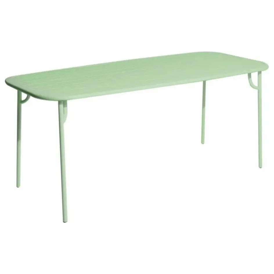 Sale Petite friture Table rectangulaire Week-end | Vert pâle