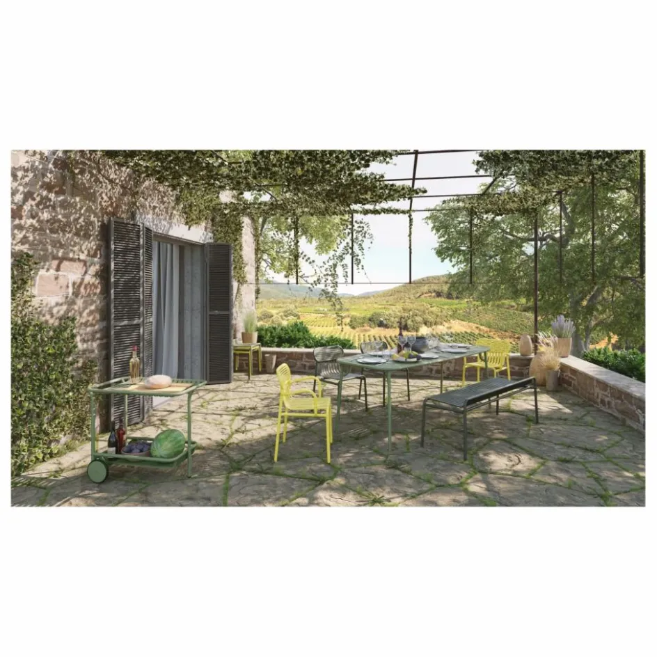 Sale Petite friture Table rectangulaire Week-end | Vert pâle
