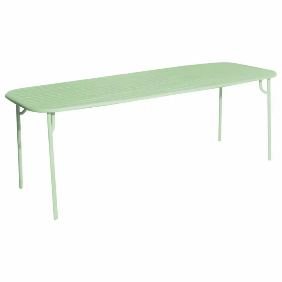 Sale Petite friture Table rectangulaire Week-end | Vert pâle