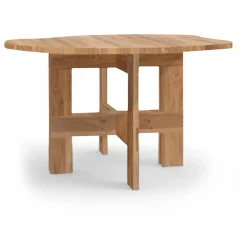 Hot Frama Table ronde irrégulière Farmhouse en bois | Chêne