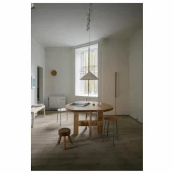 Hot Frama Table ronde irrégulière Farmhouse en bois | Chêne