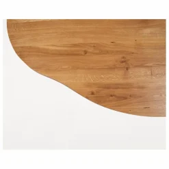 Hot Frama Table ronde irrégulière Farmhouse en bois | Chêne