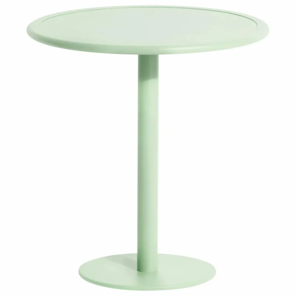 Sale Petite friture Table ronde Week-end Bistrot | Vert pâle