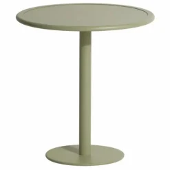 Petite friture Table ronde Week-end Bistrot || Mobilier De Jardin