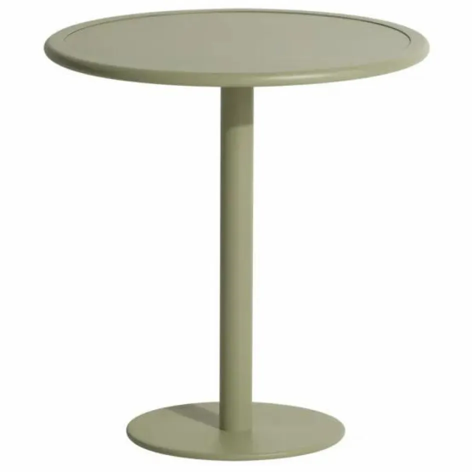 Petite friture Table ronde Week-end Bistrot || Mobilier De Jardin