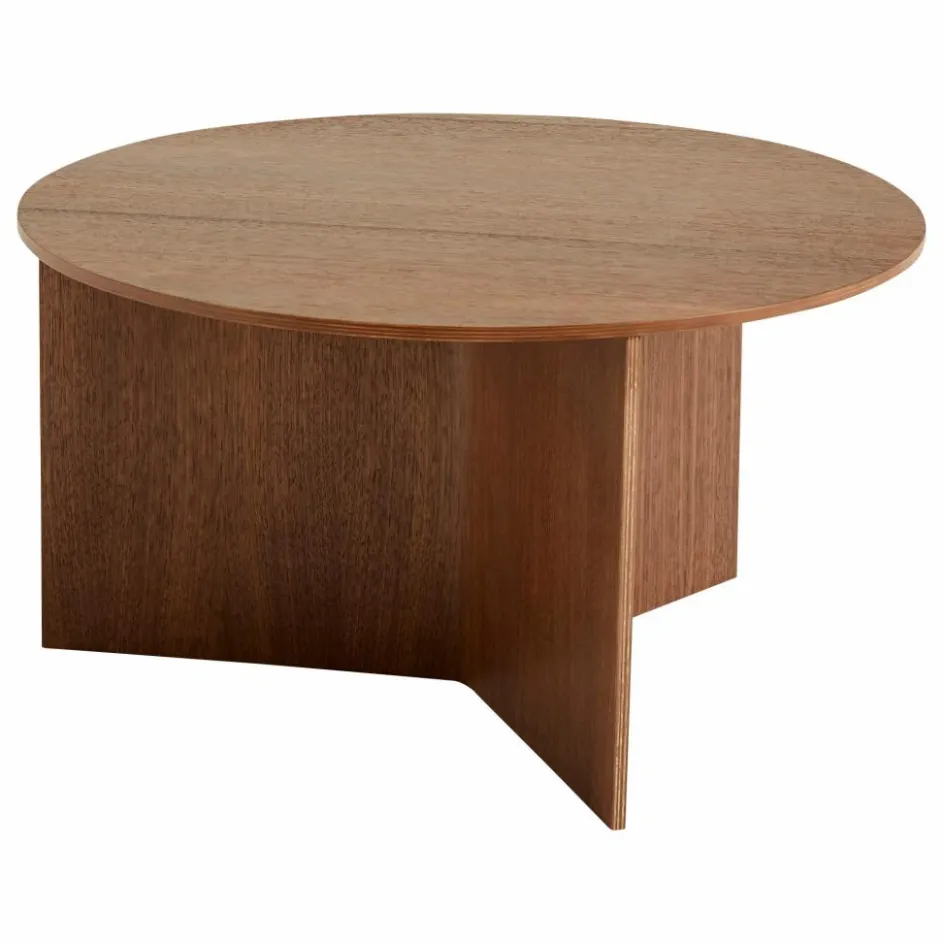 Hot Table Slit ronde en bois | Tables, Bureaux