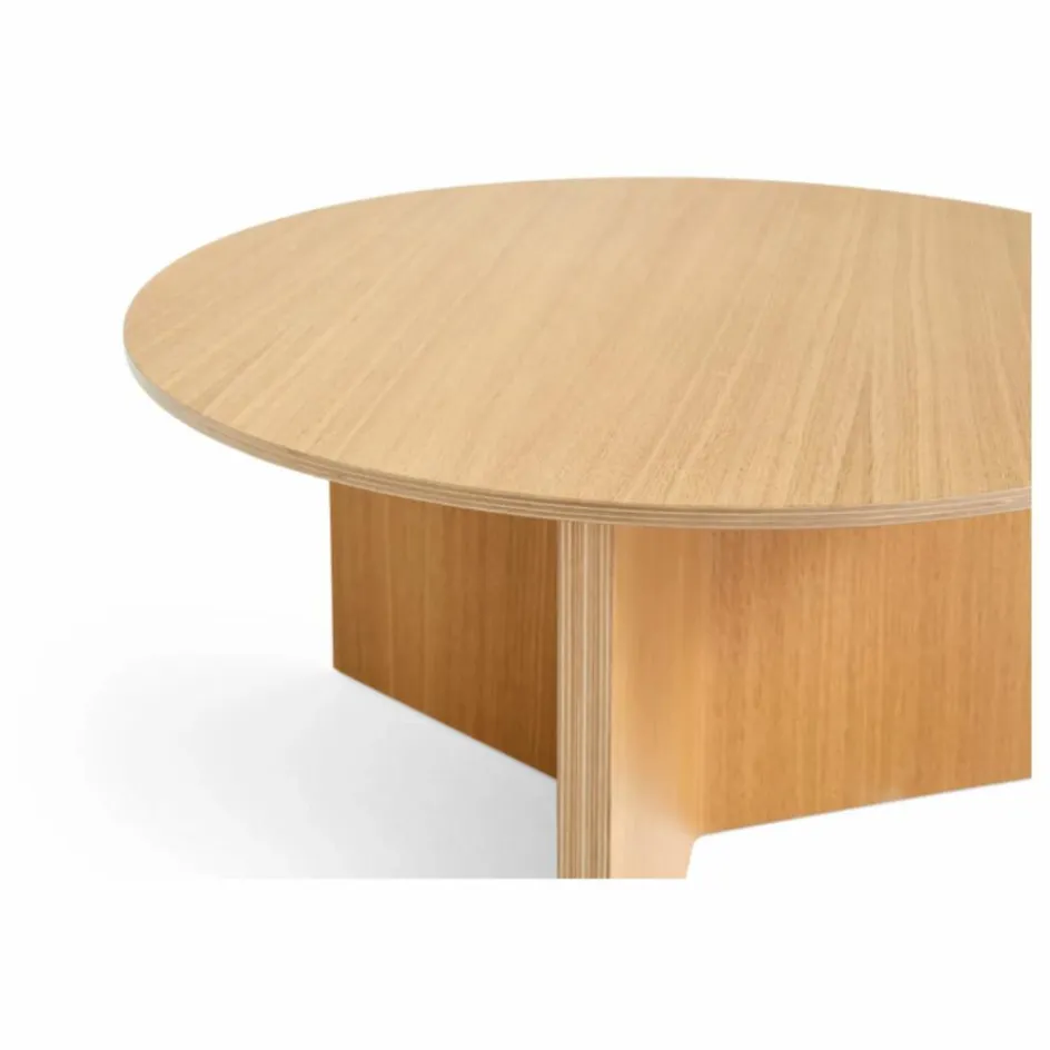 Hay Tables, Bureaux*Table Slit ronde en bois |