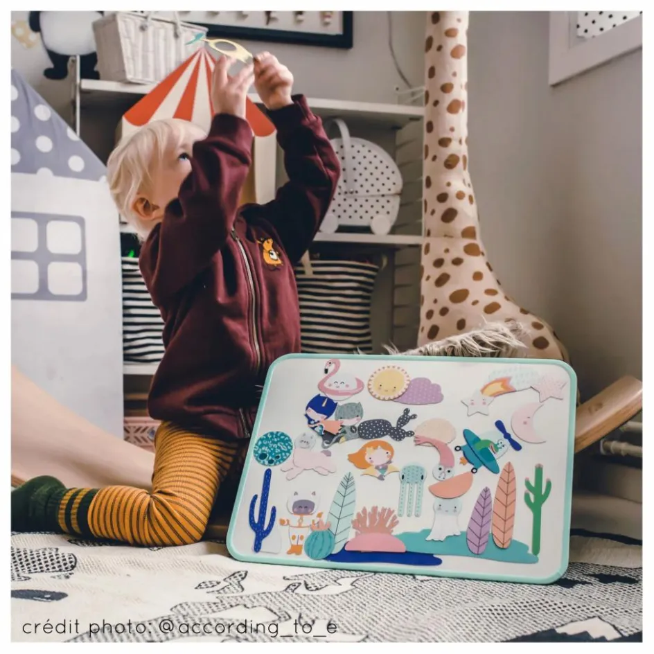 Hot Ma Cabane à rêves Tableau blanc magnétique | Opaline
