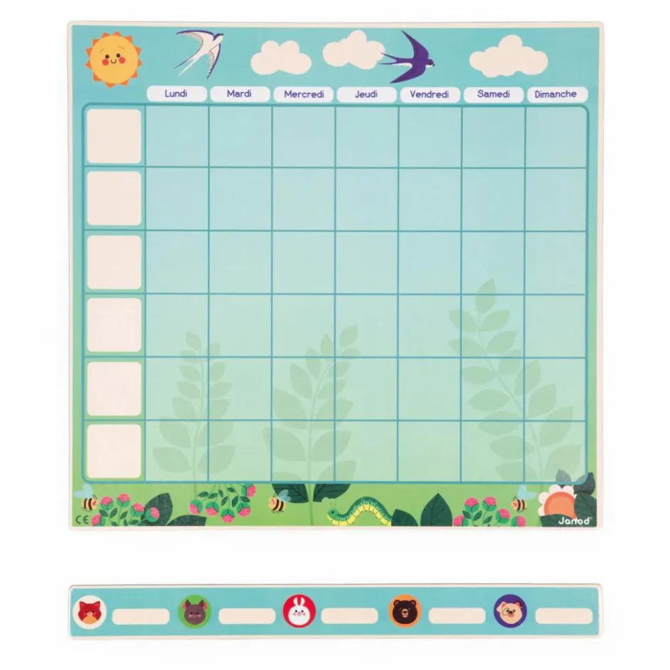 Janod Tableau d'organisation| Jeux Éducatifs