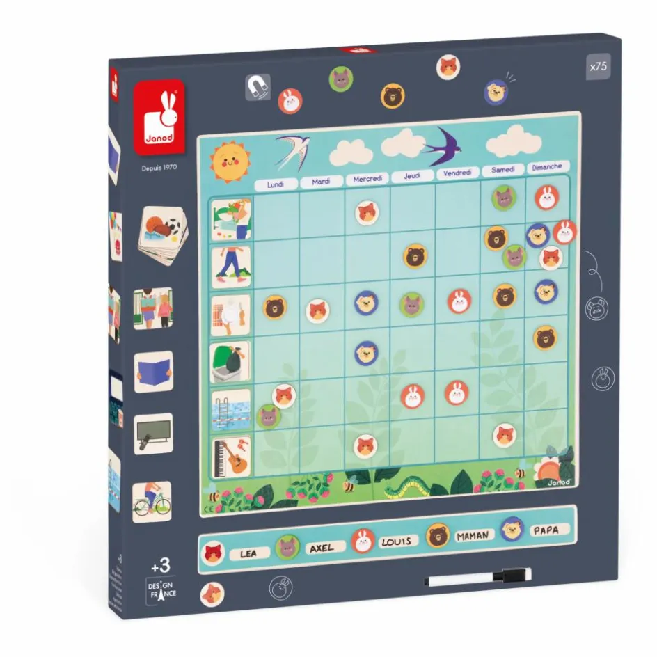 Janod Tableau d'organisation| Jeux Éducatifs