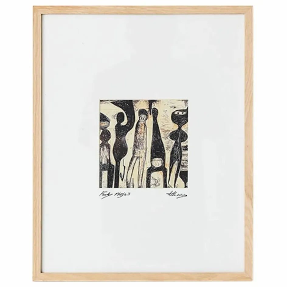 Hot Tableau encadré Funky Ninja's Déco Murale, Papier Peint