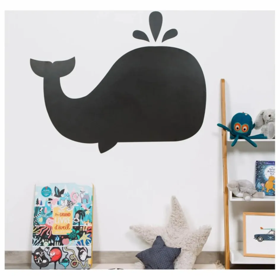 Online Tableau magnétique Baleine et son jeu de 21 formes géométriques Jeux Éducatifs