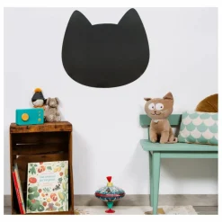 Ferflex Jeux Éducatifs*Tableau magnétique Chat et son jeu de 21 formes géométriques