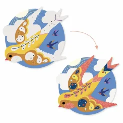 Clearance Djeco Tableaux à pailleter Paradisio Multicolore