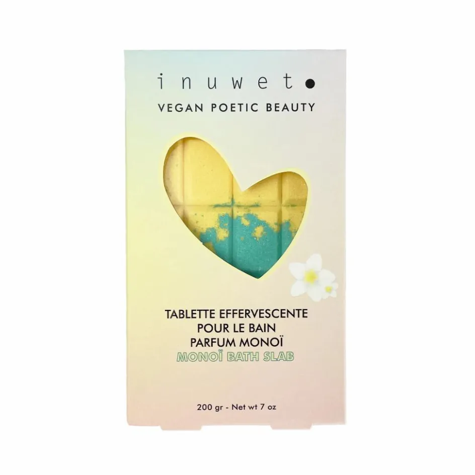 Inuwet Tablette monoï effervescente pour le bain - 200 g|Enfant Soins Du Corps|Soins Du Corps