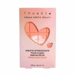 Enfant/Femme Inuwet Soins Du Corps|Soins Du Corps*Tablette pêche effervescente pour le bain - 200 g