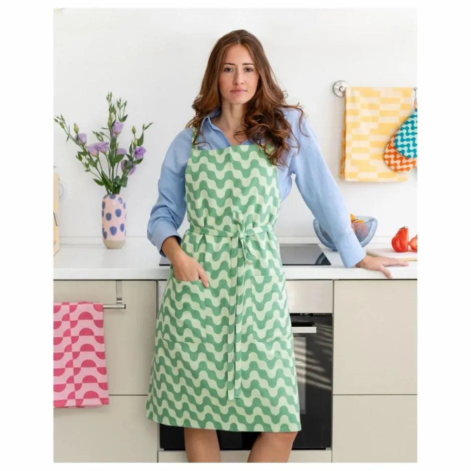 Tarta Gelatina Tablier Kale Crush || Linge De Table|Art De La Table
