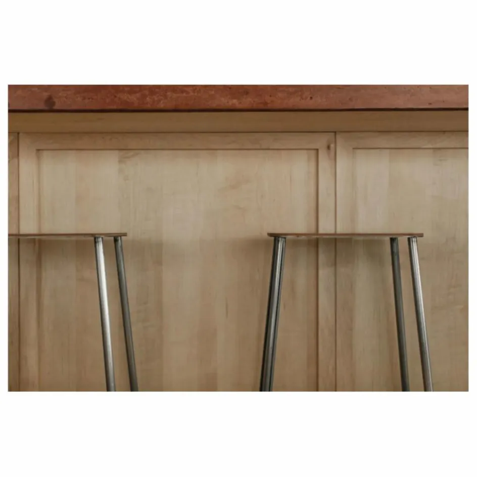 Frama Tabouret Adam, assise en cuir || Chaises, Tabourets, Bancs