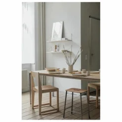 Frama Tabouret Adam Nyboder, assise en bois || Chaises, Tabourets, Bancs