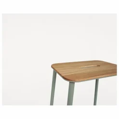 Frama Tabouret Adam Nyboder, assise en bois | Vert